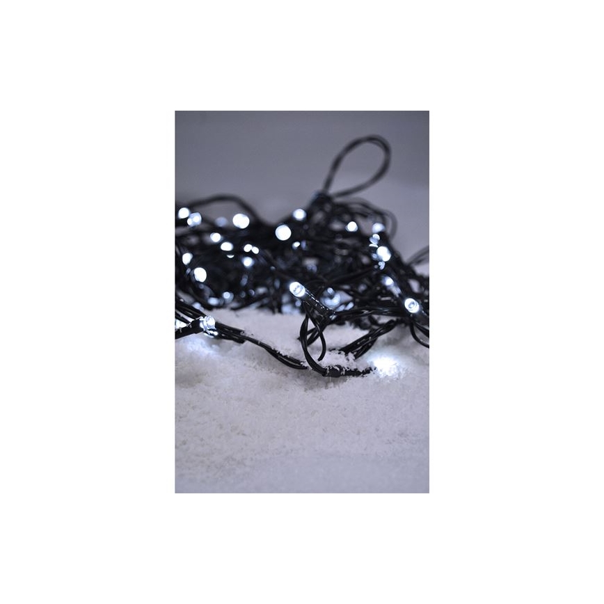 Brilagi - Catena natalizia LED da esterno 500xLED/8 funzioni 55m IP44 bianco freddo
