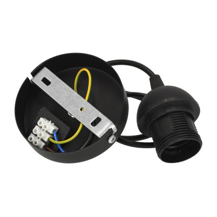 Brilagi - Cavo di alimentazione PARTY 1xE27/60W/230V Ø 10 cm nero