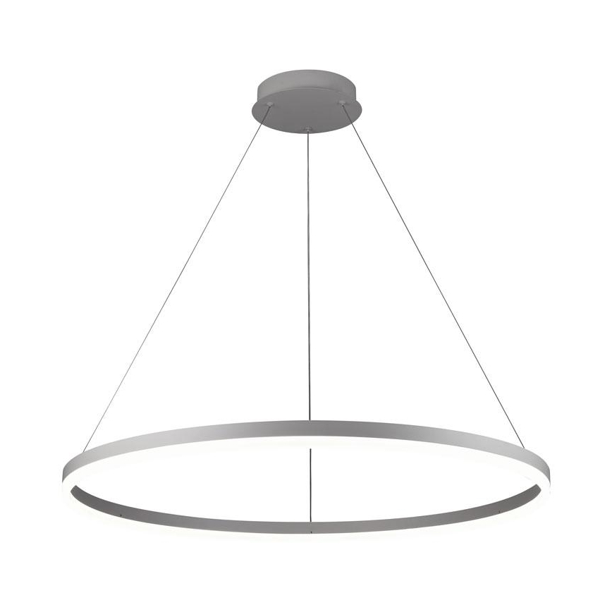 Brilagi - dimmbare LED-Hängeleuchte an Kabel CIRCLE LED/55W/230V 3000-6500K Ø 80 cm weiß + Fernbedienung