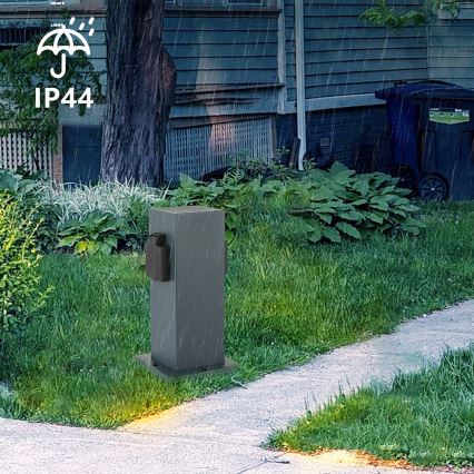 Brilagi - Colonne de prises extérieur PILLAR 1Z SCHUKO 230V IP44 anthracite