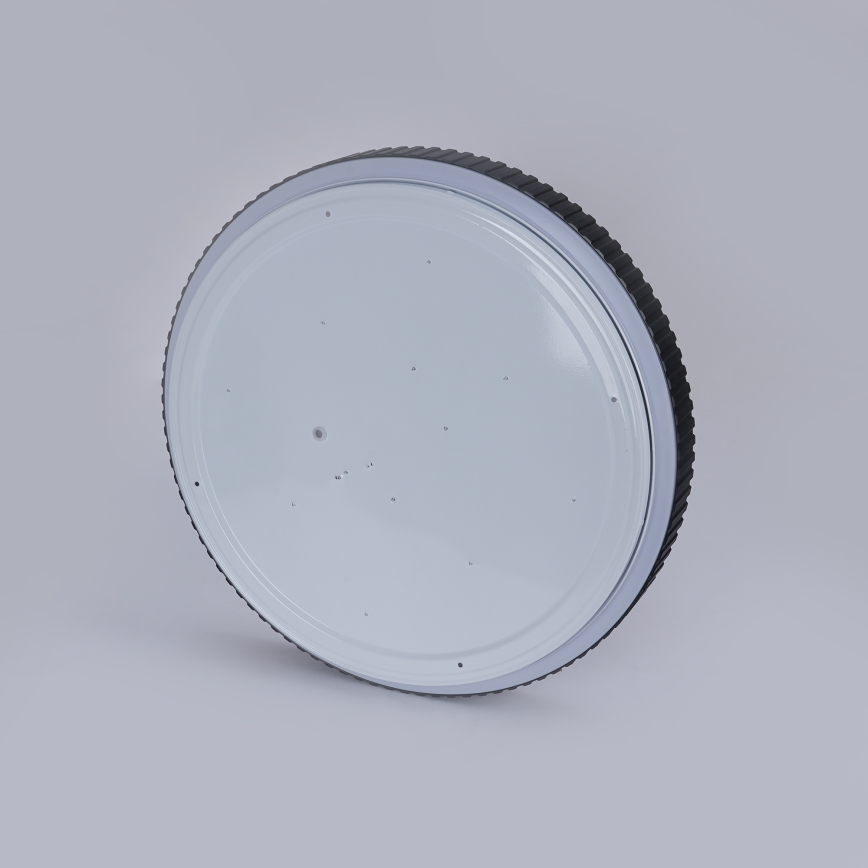 Brilagi - LED-dimmbare Deckenleuchte CORVO LED/72W/230V 3000-6000K schwarz Ø 50 cm + Fernbedienung