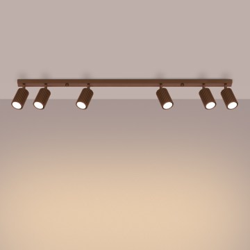 Brilagi - CRESTO Deckenspot 6xGU10/10W/230V braun