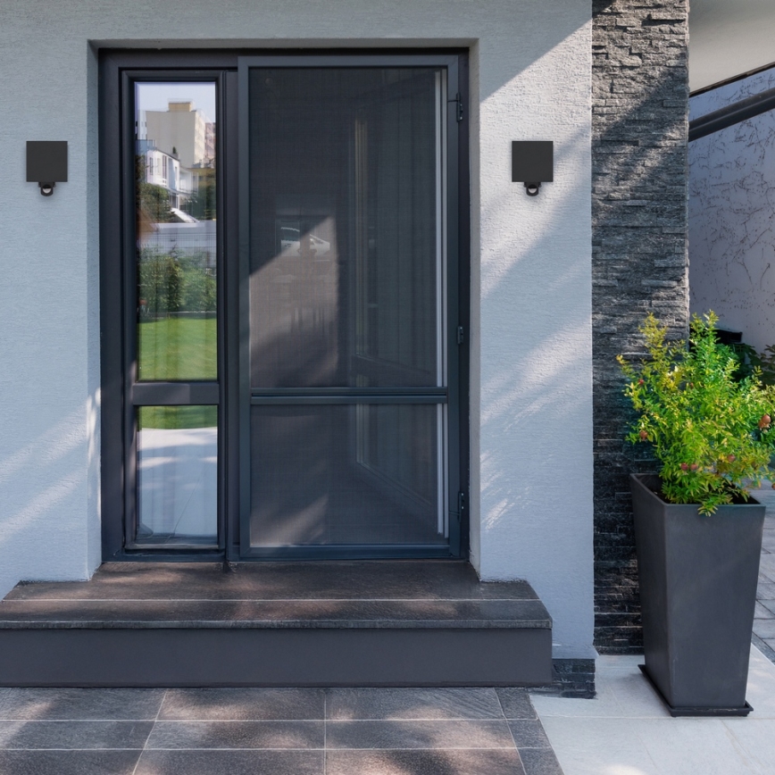 Brilagi - Applique da esterno con sensore CUBE LED/6W/230V antracite IP65