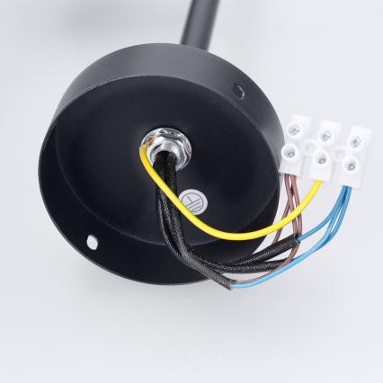 Brilagi - Deckenleuchte an Stange BRANCH 3xGU10/30W/230V schwarz