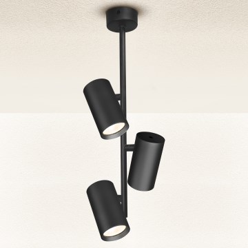 Brilagi - Deckenleuchte an Stange SELE VERTICAL 3xGU10/30W/230V schwarz