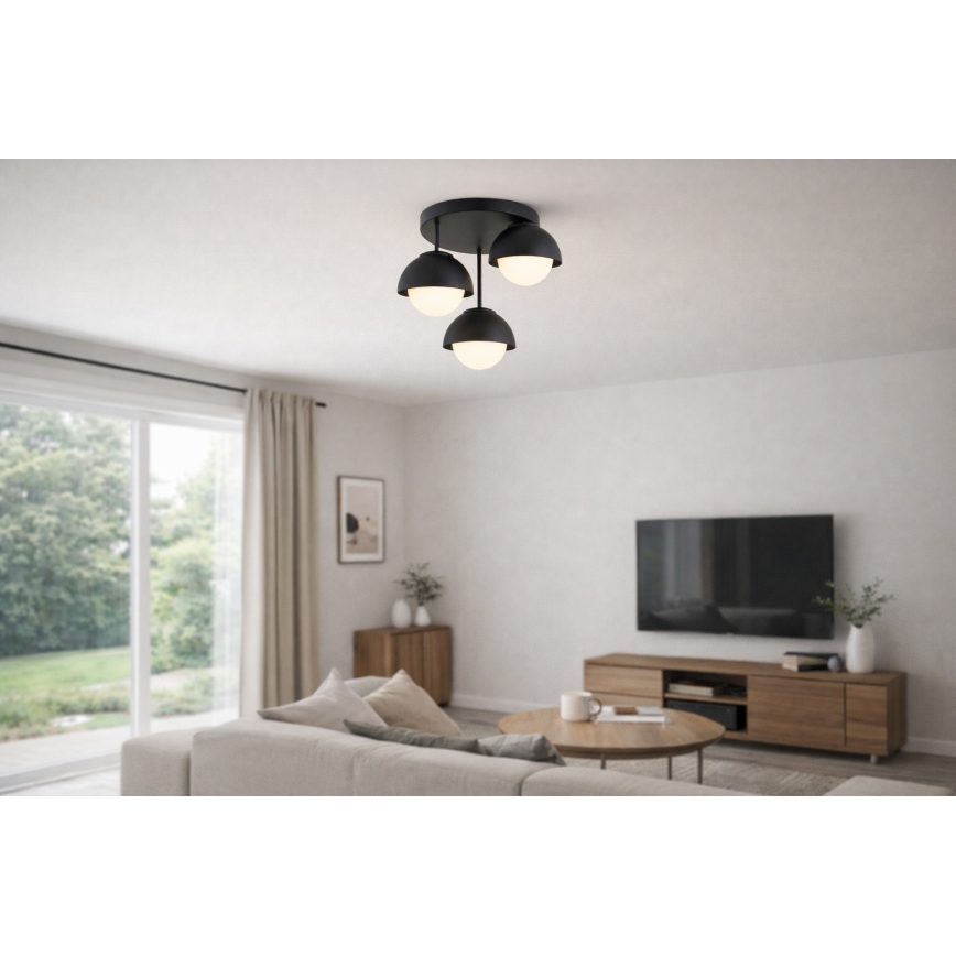BRILAGI - Deckenleuchte COSMO 3xE27/60W/230V schwarz