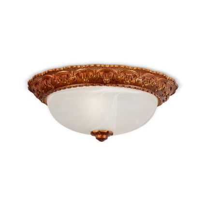 Brilagi - Deckenleuchte FRESCO 2xE27/40W/230V, Ø 30 cm, goldfarben