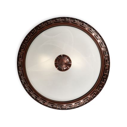 Brilagi - Deckenleuchte FRESCO 2xE27/40W/230V Ø 30 cm kupferfarben