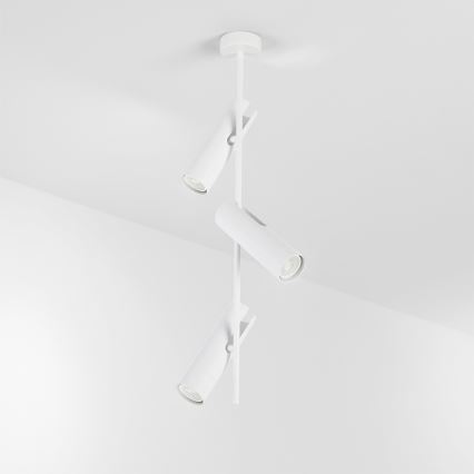 Brilagi - Deckenleuchte mit Stange BRANCH 3x GU10/30W/230V weiß