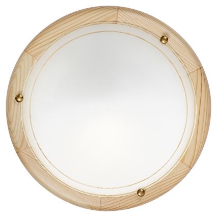 Brilagi - Deckenleuchte ORBIS 1x E27/60W/230V Ø 30 cm Kiefer