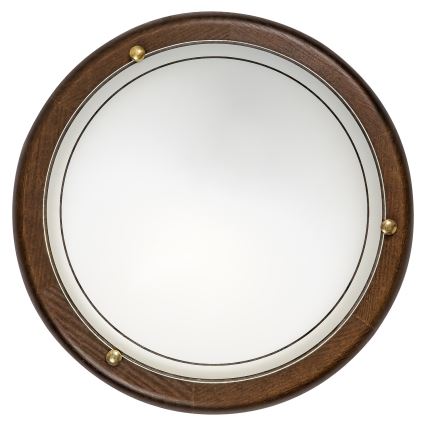 Brilagi - Deckenleuchte ORBIS 1xE27/60W/230V Ø 30 cm Kiefer