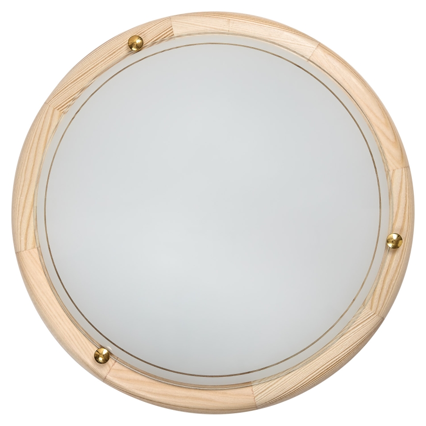 Brilagi - Deckenleuchte ORBIS 2xE27/60W/230V Ø 38 cm Kiefer