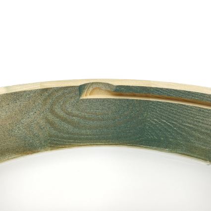 Brilagi - Deckenleuchte PINO 1xE27/15W/230V Kiefer/Grün Ø 27,5 cm