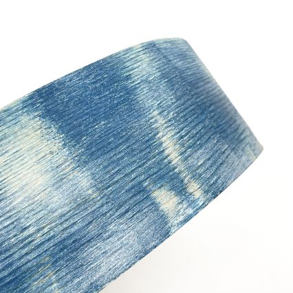 Brilagi - Deckenleuchte PINO 2xE27/15W/230V Kiefer/Blau, Ø 37,5 cm