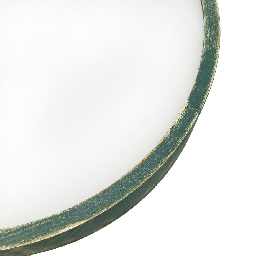 Brilagi - Deckenleuchte PINO 3xE27/15W/230V Kiefer/Grün Ø 47,5 cm