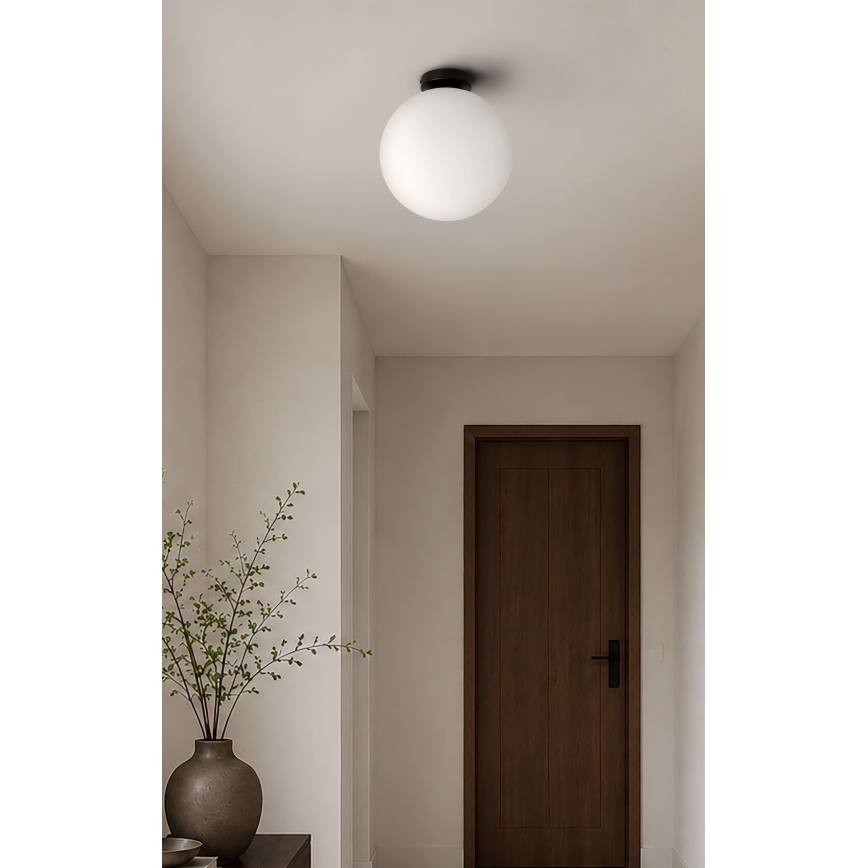 BRILAGI - Deckenleuchte POLOS 1xE27/40W/230V Ø 30 cm schwarz