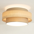 Brilagi - Deckenleuchte RESNA 1xE27/60W/230V Ø 40 cm braun/beige