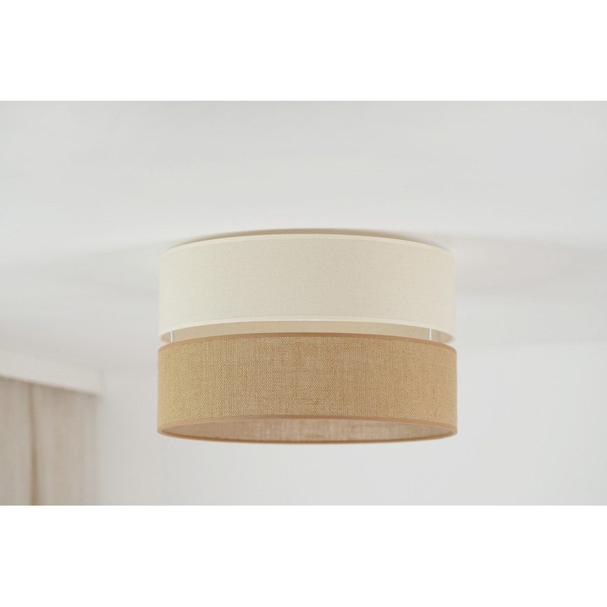 Brilagi - Deckenleuchte ROYAL YUTE 1xE27/15W/230V d 40 cm beige/cremefarben