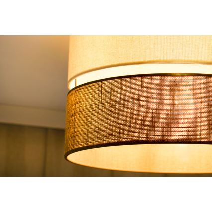Brilagi - Deckenleuchte ROYAL YUTE 1xE27/15W/230V d 40 cm beige/cremefarben
