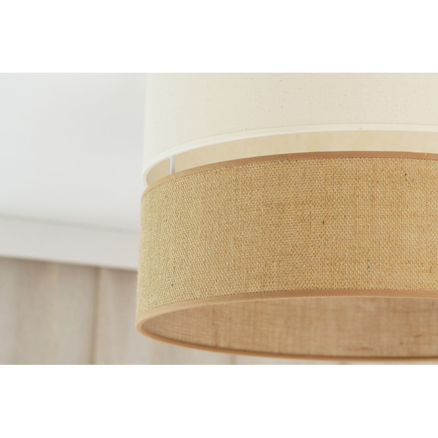 Brilagi - Deckenleuchte ROYAL YUTE 1xE27/15W/230V d 40 cm beige/cremefarben
