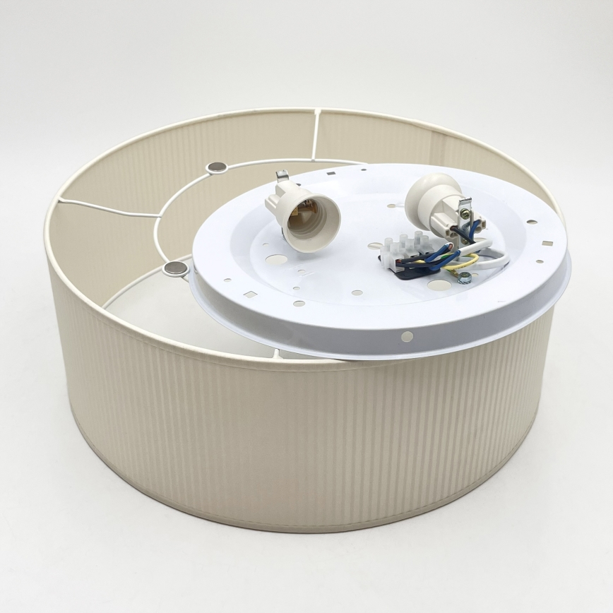 Brilagi - Deckenleuchte SIRIJA MODERN 2xE27/60W/230V Ø 35 cm cremefarben