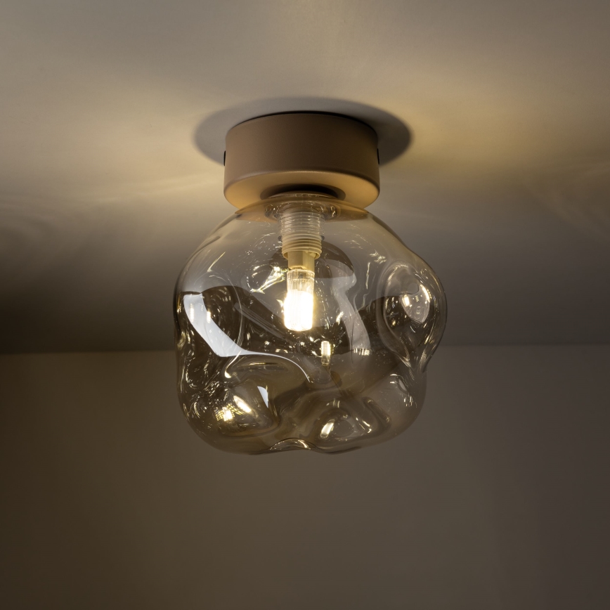 Brilagi - Deckenleuchte VULCANO 1xG9/8W/230V Beige/Rauchbeige