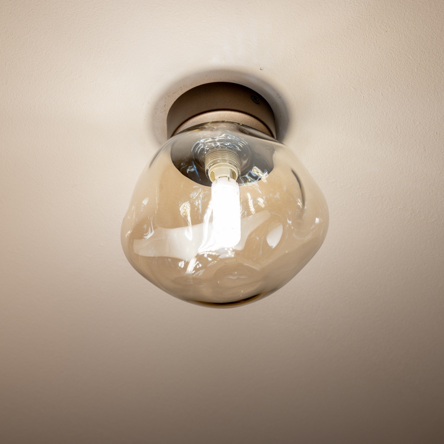 BRILAGI - Deckenleuchte VULCANO 1xG9/8W/230V Bronze/rauchiges Beige