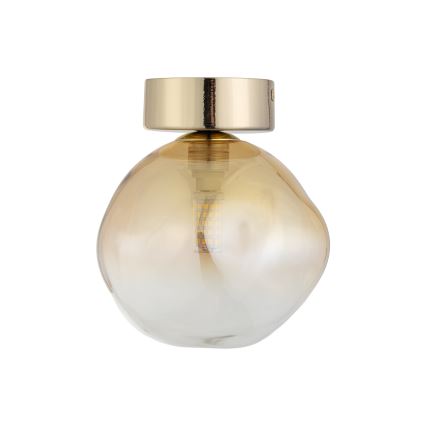 Brilagi - Deckenleuchte VULCANO 1xG9/8W/230V gold/rauchbeige
