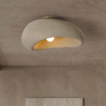BRILAGI - Deckenleuchte WABI SABI 1xE27/60W/230V Ø 50 cm beige