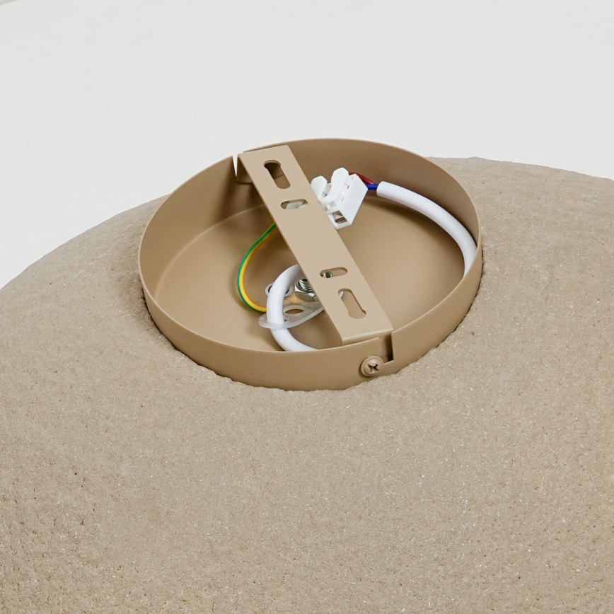 BRILAGI - Deckenleuchte WABI SABI 1xE27/60W/230V Ø 50 cm beige