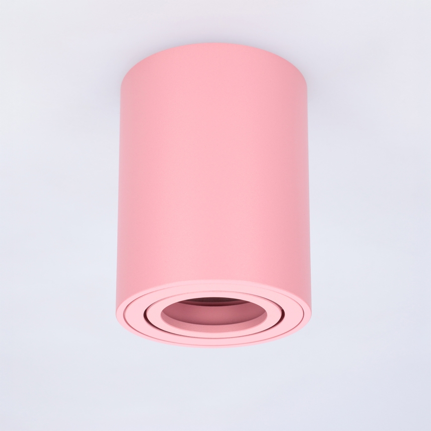 BRILAGI - Deckenspot MIA 1xGU10/30W/230V 100x80 mm rosa