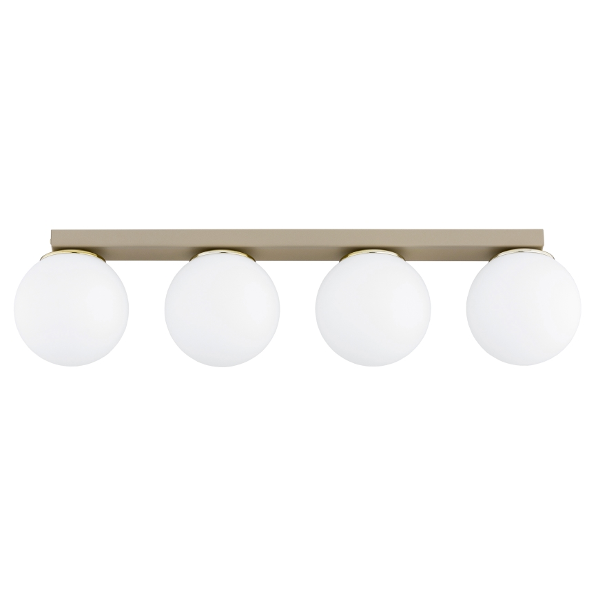Brilagi - Deckenspot MILO 4xE27/60W/230V beige/gold