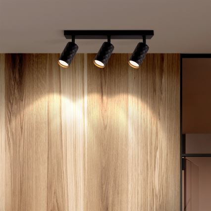 Brilagi - Deckenspot SELE DIAMANT 3xGU10/30W/230V schwarz