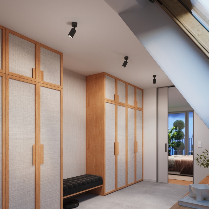 Brilagi - Deckenstrahler CRESTO 1xGU10/10W/230V schwarz