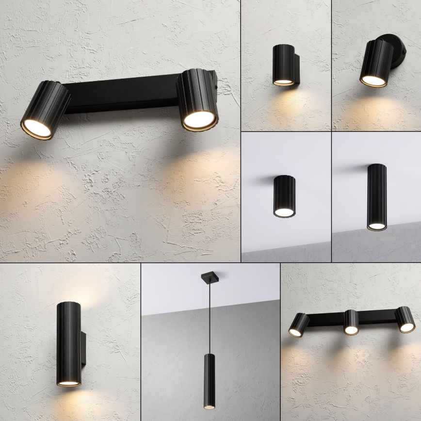 Brilagi - Deckenstrahler CRISPINA 2xGU10/10W/230V schwarz