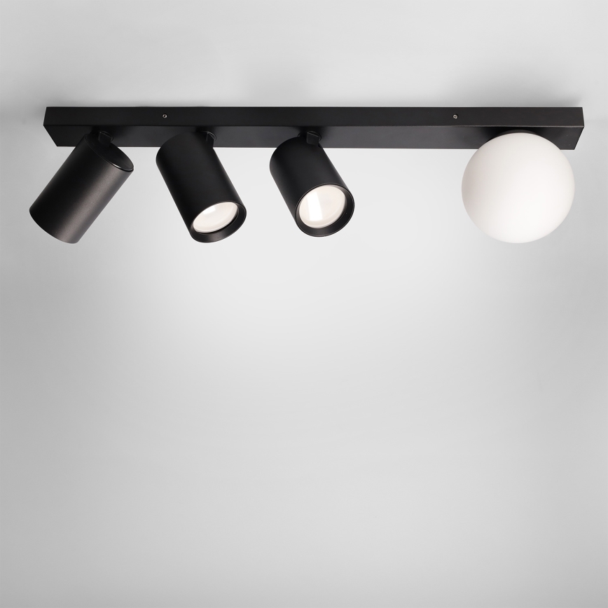 Brilagi - Deckenstrahler SELE BALL 3xGU10/30W/230V + 1xG9/10W schwarz
