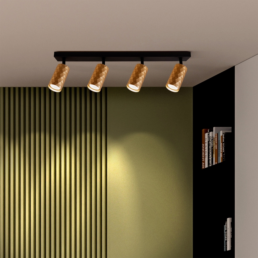 Brilagi - Deckenstrahler SELE DIAMANT 4xGU10/30W/230V goldfarben