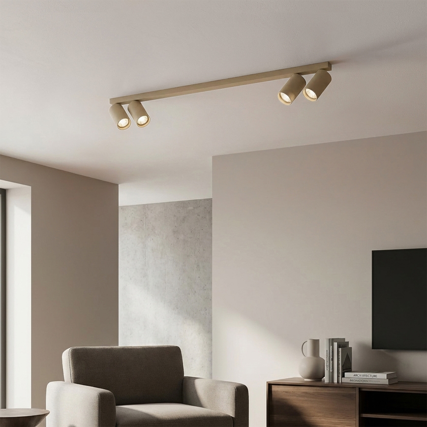 Brilagi - Deckenstrahler SELE LONG 4xGU10/30W/230V beige