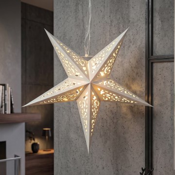 BRILAGI - Décoration de Noël LED/2xAA 60 cm étoile