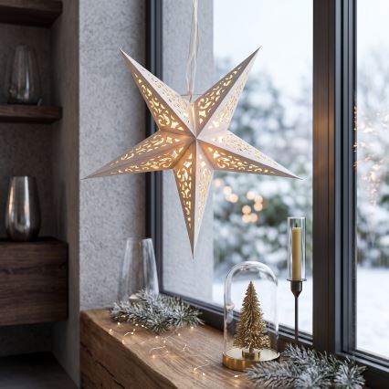 BRILAGI - Décoration de Noël LED/2xAA 60 cm étoile