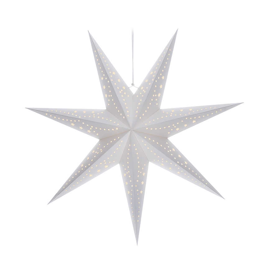 Brilagi - Décoration de Noël LED/2xAA étoile blanc chaud