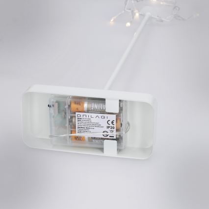 Brilagi - Décoration de Noël LED/3xAA 66x40 cm étoile