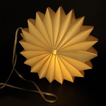 Brilagi - Décoration de Noël LED, flocon 32 cm, fonctionne avec 2 piles AA