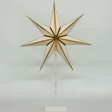 Brilagi - Decorazione natalizia a LED/3xAA a forma di stella