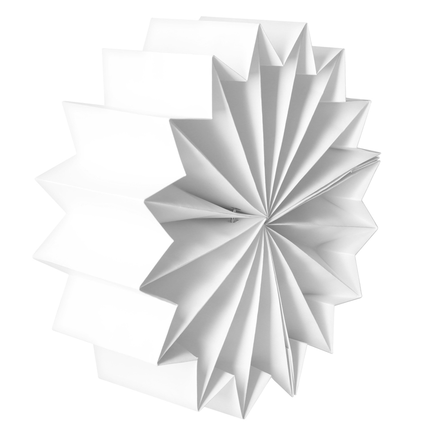 Brilagi - Decorazione natalizia a LED, fiocco di neve 30 cm, alimentazione 2x AA