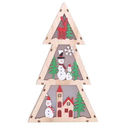 Brilagi - decorazione natalizia a LED LED/2xAA alberello