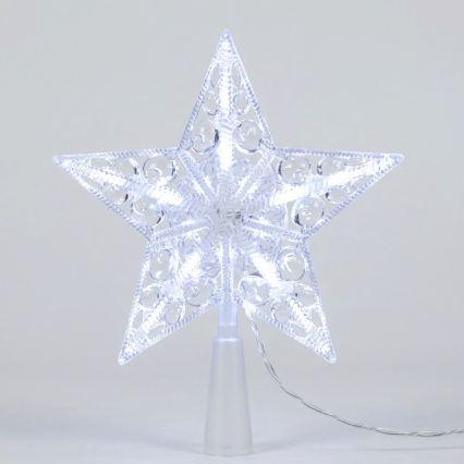 BRILAGI - decorazione natalizia a LED LED/3xAA 17 cm stella bianco freddo