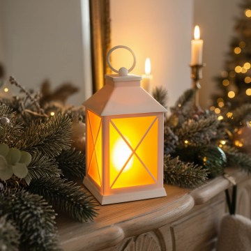 BRILAGI - Decorazione natalizia LED/2xAA lanterna bianca