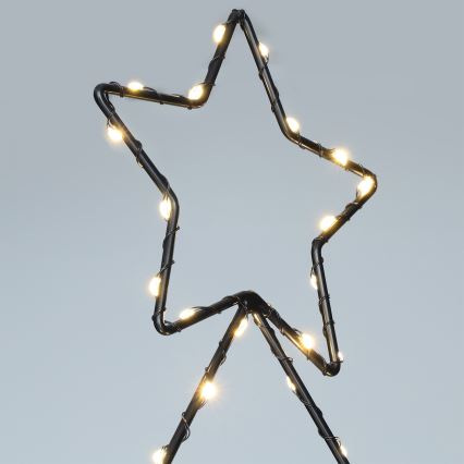 Brilagi - decorazione natalizia LED per esterni, alimentazione 3xAA, IP44, alberello
