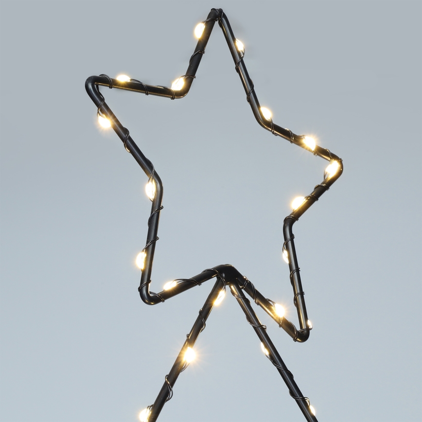 Brilagi - decorazione natalizia LED per esterni, alimentazione 3xAA, IP44, alberello